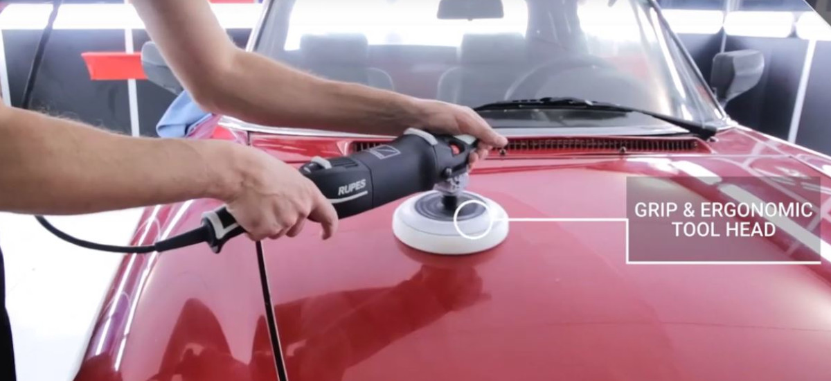 Rupes Rotary-Pads im Einsatz